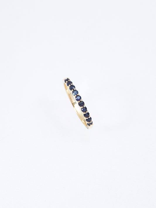 Anillo Infinity 2mm Zafiro