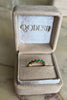 Anillo Zigzag Esmeraldas