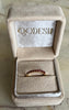 Anillo Infinity 2mm Rubí